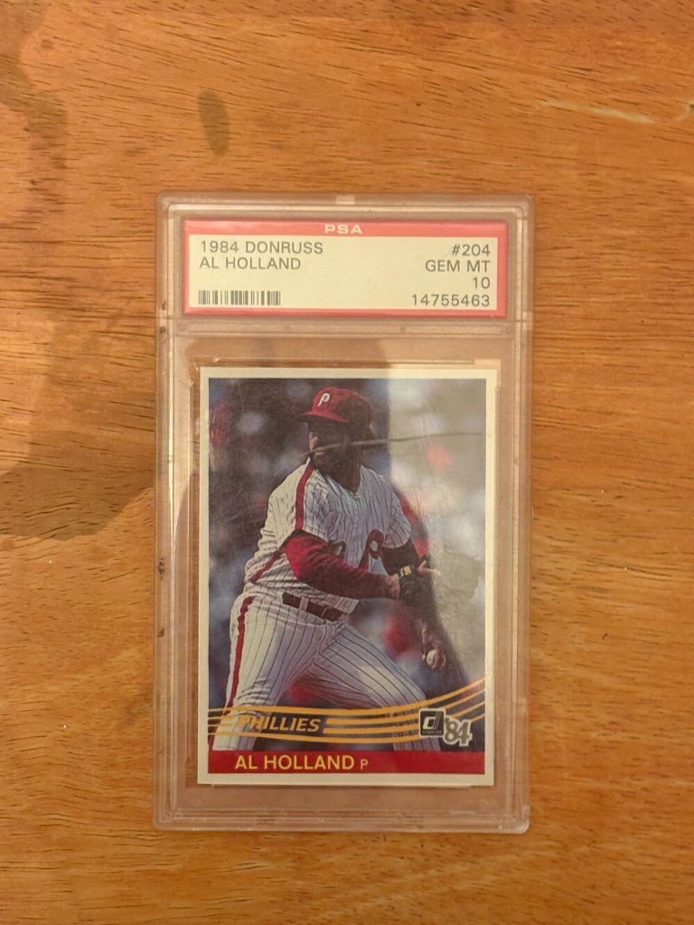 1984 Donruss Al Holland PSA 10